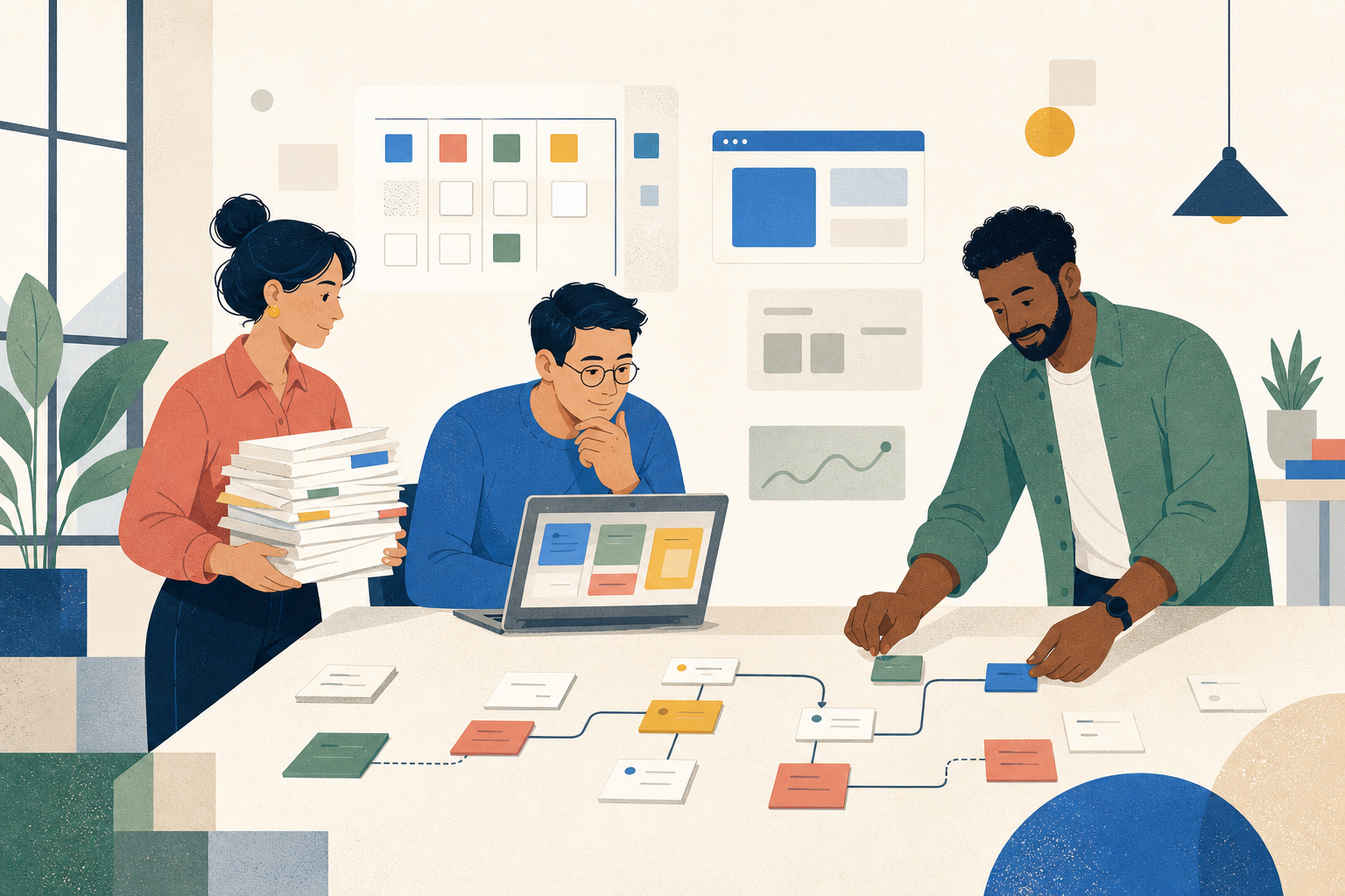 A team turning disconnected work into a clear operational flow